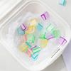 30 Mini Colorful Transparent Paper Clips - The Perfect Choice for Office And School Documents, Bookmarks, And Page Markers