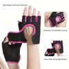 Half Finger Fitness Gloves, Training Gloves, Unisex, Breathable Yoga Equipment Training Gloves, Half Finger Anti Slip Shock-absorbing Riding Gloves