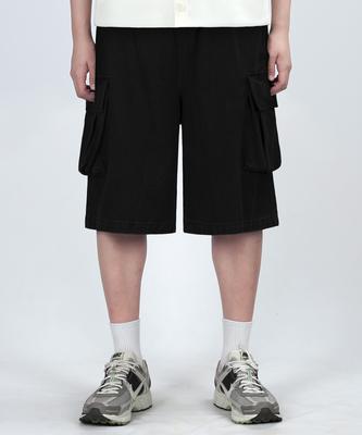 VERYVAIN Bermuda Cargo Denim (Black)