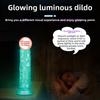 Luminous Dildo Female Masturbator Extra Large Super Thick Eggless Dildo Private Props Adult Erotic Orgasm