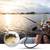 5Pcs/Bag 45824 Fishing Hooks with Swivel Rotating Sharp Barb Rustproof Fixing Fishes Stainless