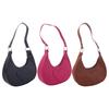 Korean Style PU Leather Shoulder Bag Love Heart Hobo Bag Portable Crescent Moon Underarm Bag Girls