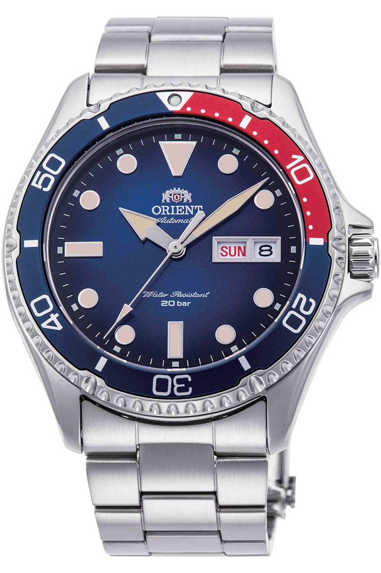 

[Orient] ORIENT Watch Automatic Winding (Hand Winding Included) DIVER-DESIGN Blue Gradient Sapphire Crystal RA-AA0812L19B Men s