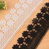 3 Yards/Roll White Black Lace Flower Trim, DIY Ribbon, Dress Decor, Sewing Craft, Trim & Embellishments