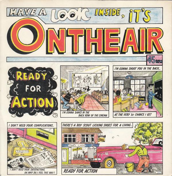 

7inch Record ON THE AIR (2) - Ready For Action K18242 WEA 1980 UK Rock Used