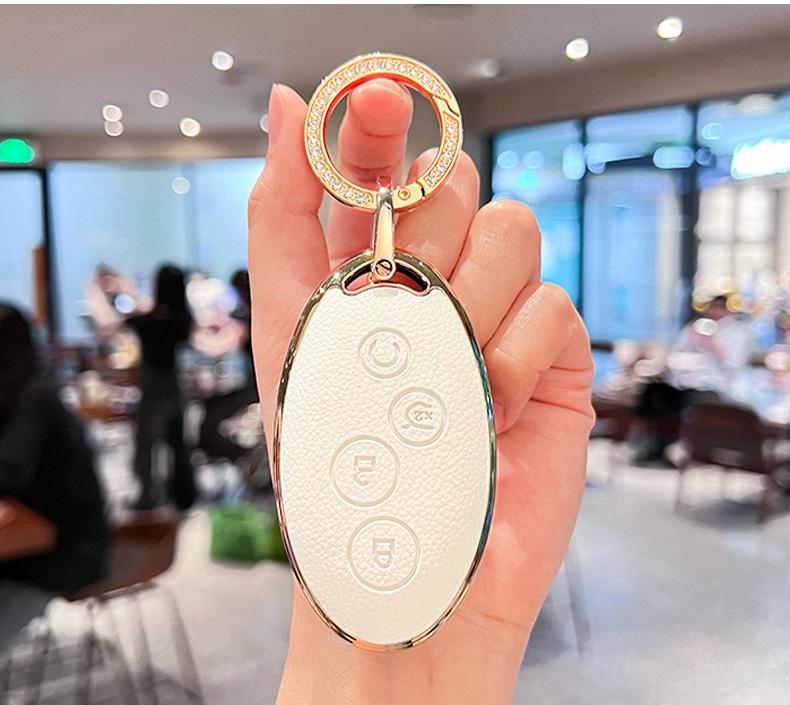 BYD Key Cover for Yuan, S7, Song Max, New Energy Qin & Older Models – Elegant Protective Shell for Women