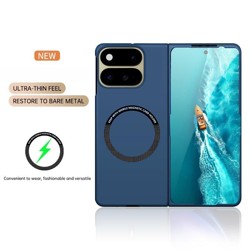 For MagSafe Magnetic Shockproof Hard PC Phone Case For Google Pixel 9 10 11 Pro Fold Wireless Charging Protective Shell Cover