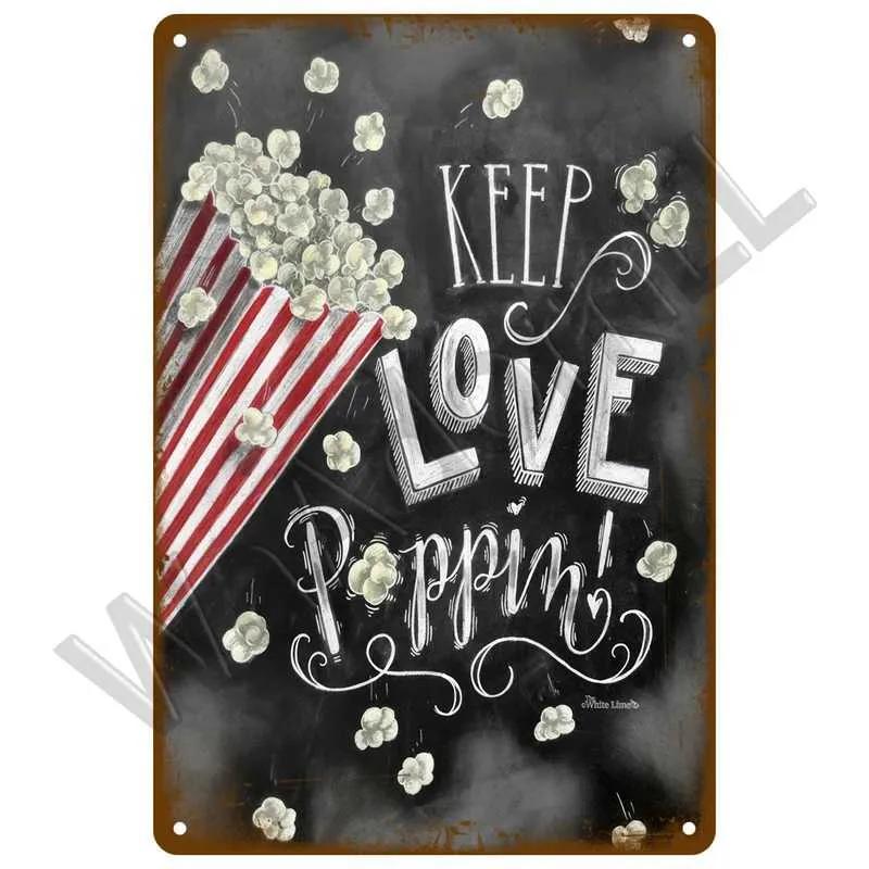 Wall Art Decoration Fast Food Metal Sign Board Retro Tin Sign Iron Paint Party Area Kitchen Restaurant Caf Restaurant Bar