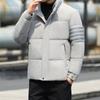 Down Jacket Is Cold-proof and Handsome, Loose and Thickened Warm In Winter, White Duck Down Stand-up Jacket.