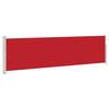 Retractable Side Awning 140*500 Cm Red