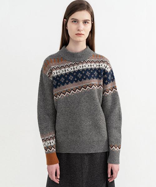 Avamolly Fox Raccon Knit (Mgrey) Mgrey/Free