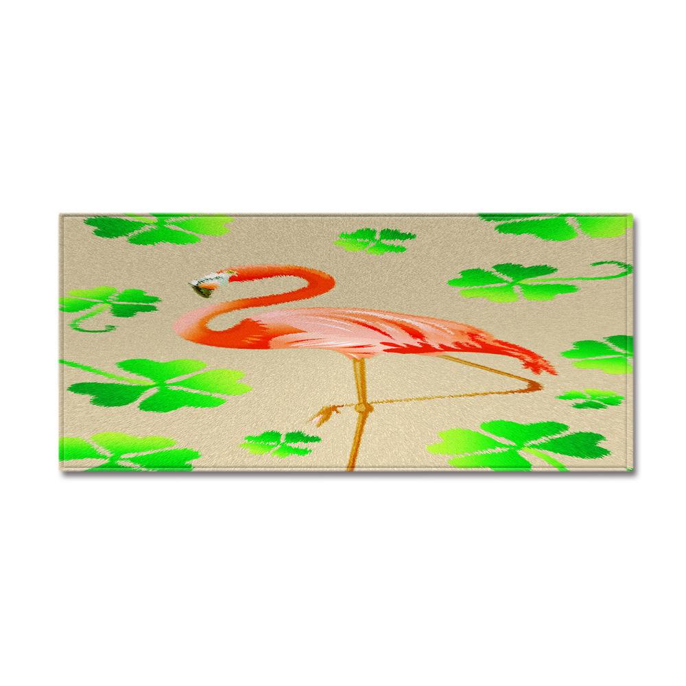 Kitchen Long Flamingo Floor Mat Doormat Carpet Floor Mat