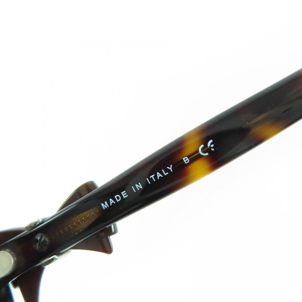 Great CHANEL Sunglasses Ribbon COCO Mark Brown Women 5170-A Used