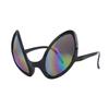 Occhiali Divertenti da Alieno Uomo Donna Moda Lenti Arcobaleno Occhiali da Sole Vacanza Festa da Ballo Forme Alternative Occhiali Accessori per Feste
