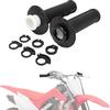 Motorcycle Lock-on Grips 7/8”Handlebar Handle Universal for KLX 140 KLX300R CRF250F CRF300L YZ250F YZ450F DRZ400 TW200 YFZ450 Dirt Pit Bike ATV