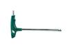 SATA 9-Piece Hex Key Set: T-Handle Ball End 09117 & Flat End L-Handle 09118, Sizes 1.5-10mm.