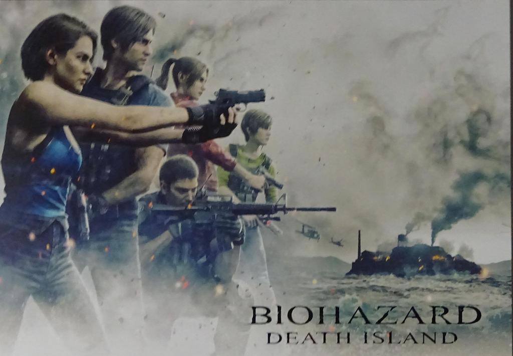 [Movie pamphlet] Resident Evil: Death Island, directed by Eiichiro Hasumi
