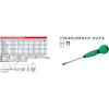 Kyoto Tool Soft Round (KTC) Driver, Flathead, D8M-615