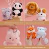 Animal Plush Keyring With Pp Cotton Filling For Gift Giving And Collection
