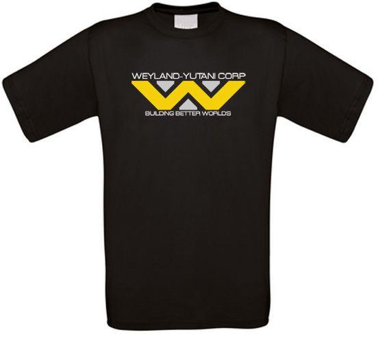 Weyland-Yutani Corp Aliens Cult Film T-Shirt S