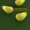 New 3-in-1 Multifunctional Avocado Pet Bowl Cat Food Drinking Can Opener Bowl Tilt Neck Guard