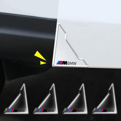 2pcs Car Door Corner Anti-collision Protector Sticker Auto Stickers For M Power Performance F10 F31 E36 E39 E87 E90 X3 X5