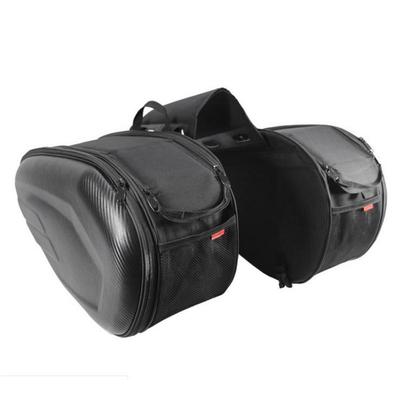Carbon Fiber Case Waterproof Motorcycle Box Saddle Bag Side Package Locomotive B