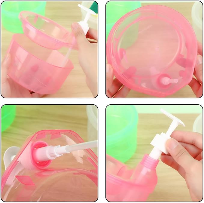 Geschirrspülseifenspender, 2-in-1 Arbeitsplatten-Geschirrspülseifenspender, Küchenseifenspender mit Schwamm