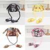 Cartoon Fisherman Hat For Kids With 3d Ears And Stitch Spider Man Print Design Summer Sun Protection Cotton Polyester