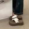 Thick-soled Height-increasing Women's Sandals New Styles of Beach Hermitage Shoes Slippers