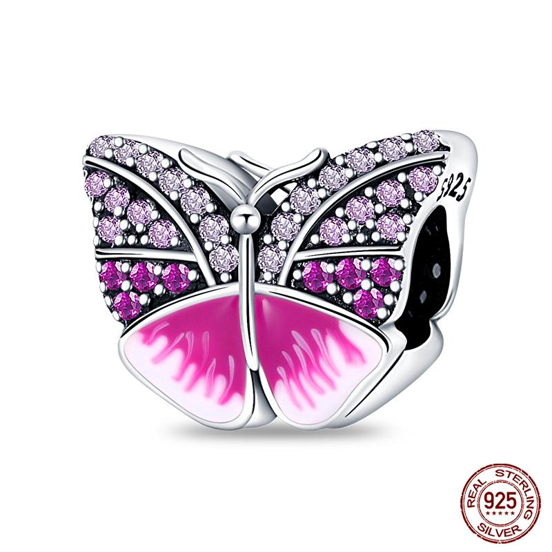 Copper Glowing Fireflies Bee Charms Beads Fit Original Bracelet For Women Fine Diy Travel Jewelry Making