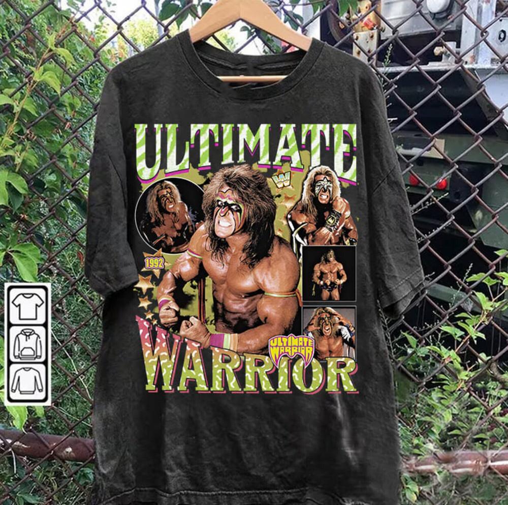 

Ultimate Warrior Collection 1992 Cotton Tee Gift For Fan S to 5XL T-shirt Unisex T-Shirt S