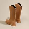 Fashion Adult Tall Waterproof and Non-slip Rain Boots