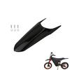 Ebike Rear Guard Part for Tuttio 01 Electric Dirt Bike, Black ABS Molded Mudguard with Screw and Washer Hardware