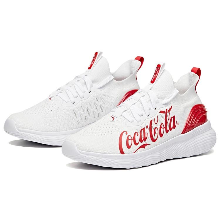 (WMNS) ANTA x Coca Cola Training Shoes 'White Red' Women's 122027712-1