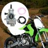 Carburetor W/Hose Compatible With Kawasaki KX65 KX80 Suzuki RM65 RM80 RM85 Yamaha YZ80 YZ85