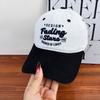 American college style letter embroidery soft top baseball cap women's new spring and summer versatile sunshade cap