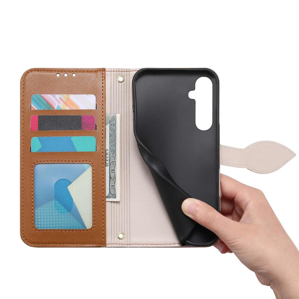 For Google Pixel 10a Case Wallet Rhombus Imprinted PU Leather Phone Cover