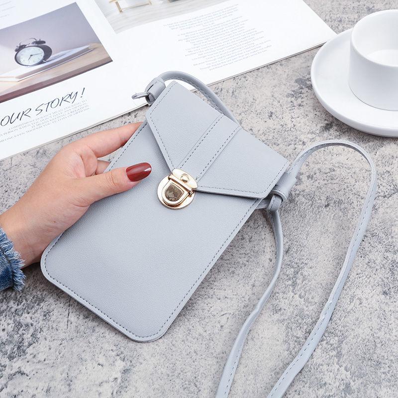 Damen 7-Zoll Touchscreen Crossbody Handytasche mit Münzbörse, 2022 Edition