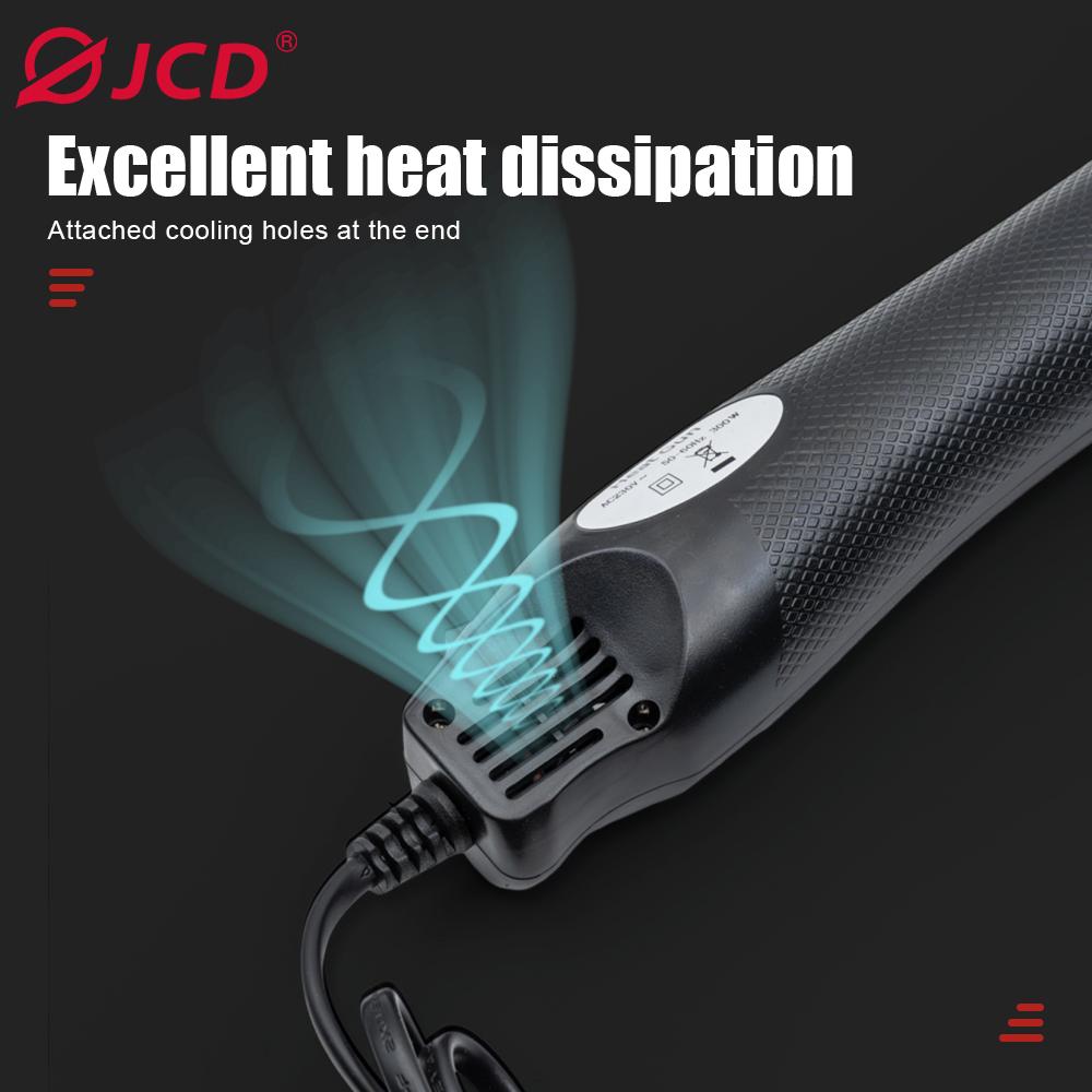 JCD Hot Air Gun DIY Tool Heat Electric Power Tool Mini 300W Soldering Temperature Crafts Blower with Supporting Seat Shrink