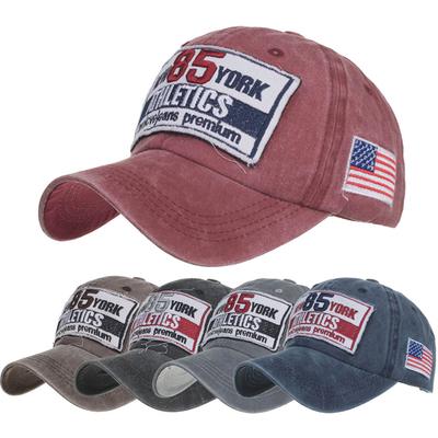 Denim Baseball Cap Make up Element Summer Hat Adjustable Cotton Sport Caps