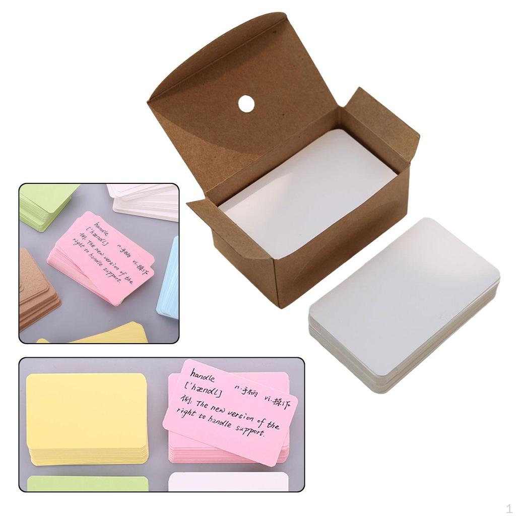 100 Count Blank Business Cards for DIY Projects And Celebrations