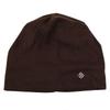 Versatile Women's Knit Beanie: Warm, Loose, Metal Label, Slimming Effect, Fits Large Head Circumference