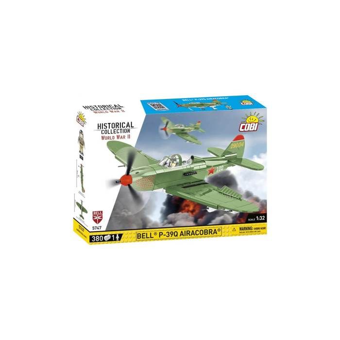 Maquette avion - COBI - BELL P-39Q AIRACOBRA - Plastique - À partir de 8 ans - Mixte