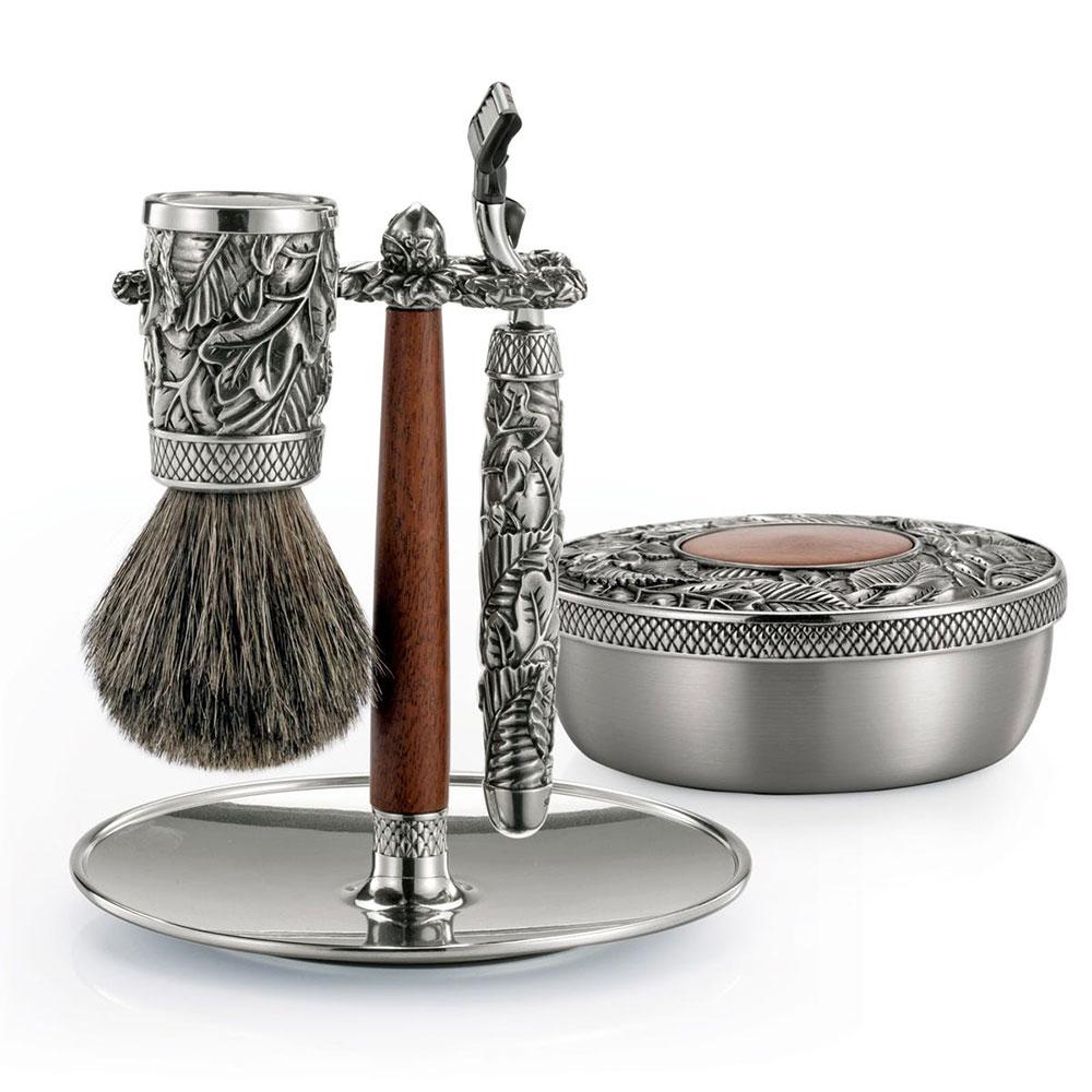 Coffret de rasage Royal Selangor Woodland