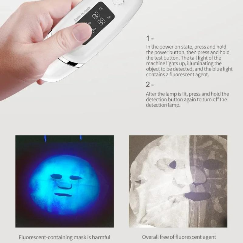 Multifunctional Skin Analyzer Digital Display Skin Moisture Detector Facial Water and Oil Intelligent Detection Pen Spa Monitor Skin Problems Detect