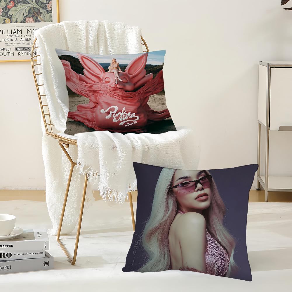 Hot Singer KKenia Os PinkAura Pillow Case Suitable For Bedrooms Living Rooms Cars Home Decoration