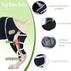 Durable Leg Support Bracket Adjustable Pet Knee Wound Protection  for Hind and Front Legs