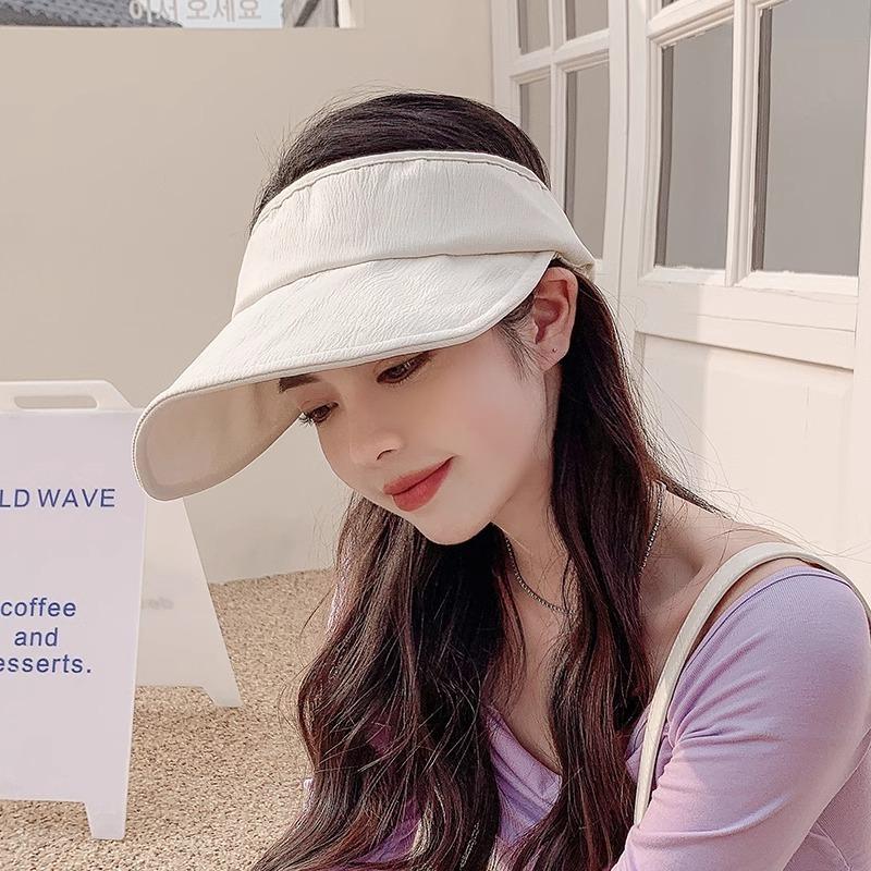 Empty Top Hat Children Spring and Summer Travel Foldable Versatile Sun Hat Rest Shade Sun Protection Baseball Cap Sports