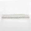 6pcs13 * 160MM Double Row Rhinestone Gold And Silver Decorative Chain/bikini Connecting Buckle For Shoulder Strap Clothing Acces